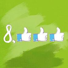 how facebook page got 8,000 likes without ads