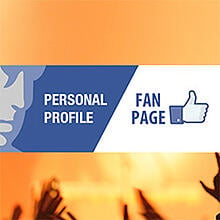 Facebook page vs. profile
