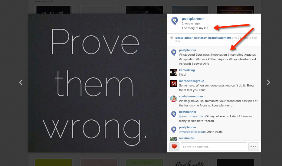 instagram post planner