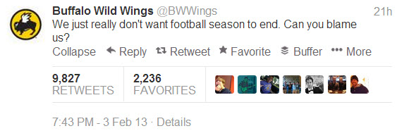 Social Media Tips - bwwings tweet
