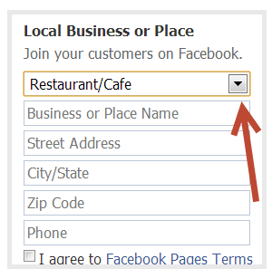 How to create a Facebook Business Page - Step 3