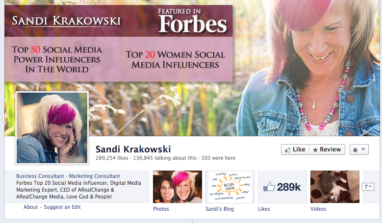 ảnh bìa facebook của sandi krakwoski