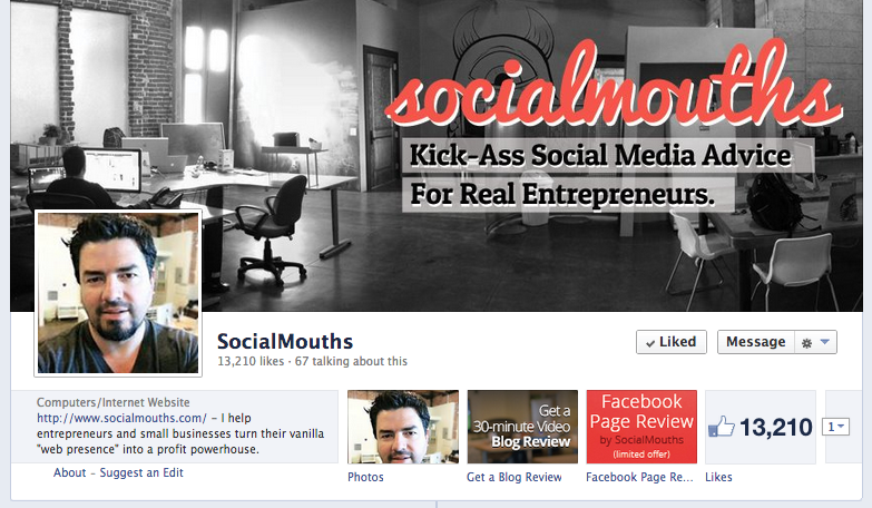 socialmouths Facebook cover photo