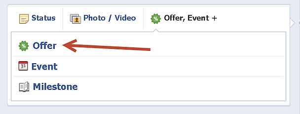 facebook offer setup