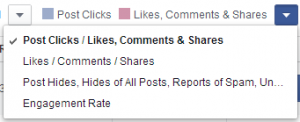 Facebook Engagement via Page Insights