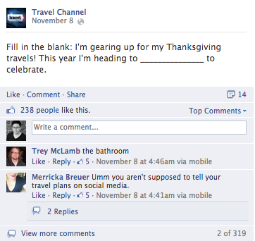 travel channel facebook