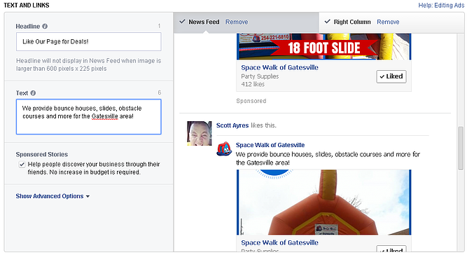 promoted-page-ads