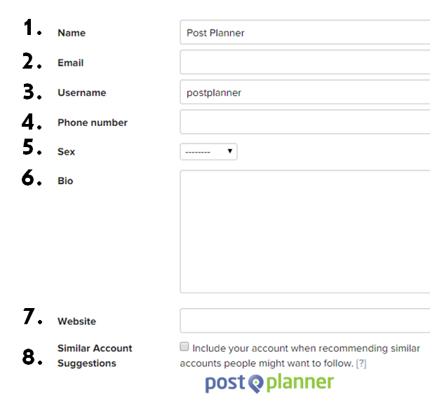 Instagram bio setup -- here's how (graphic)