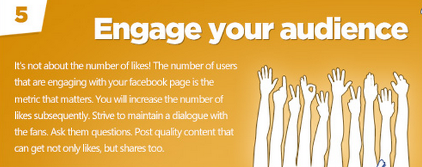 Facebook tips: engage your audience