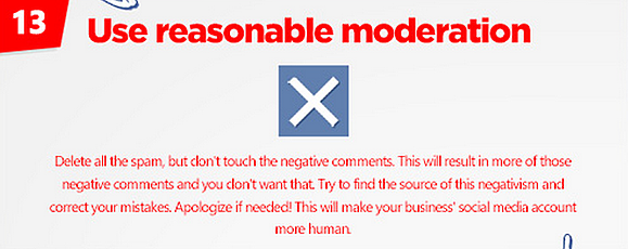 Facebook tips: Moderate with wisdom