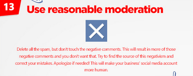 Facebook tips: Moderate with wisdom