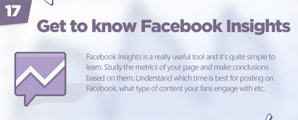 Facebook tips: Use insights