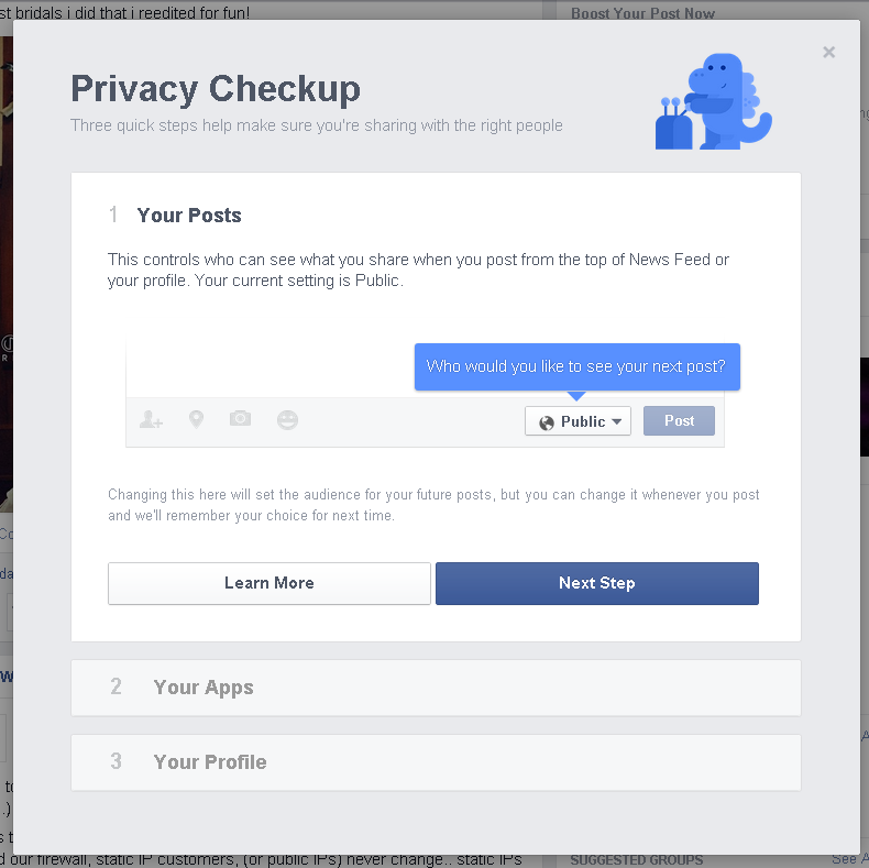 facebookta gizlilik ayarları