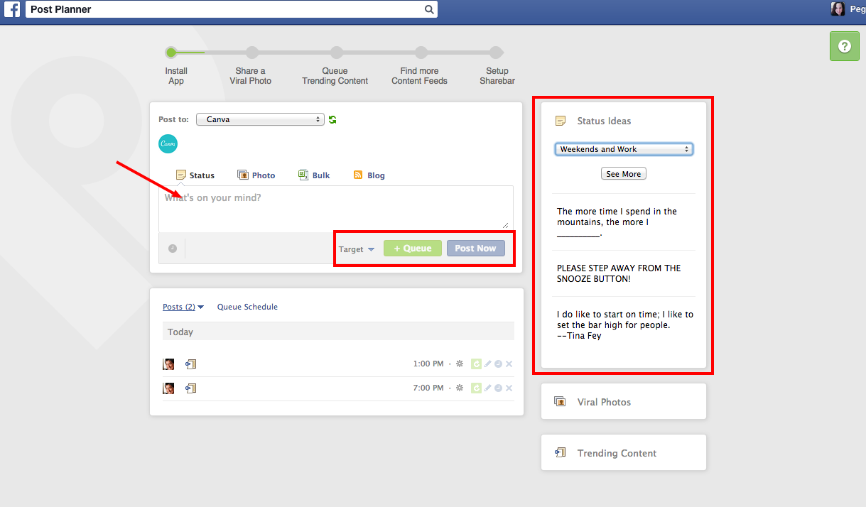 Post Planner on Facebook 1