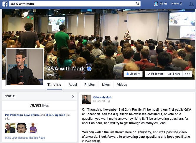 facebook-kurucusu-mark-zuckerberg için sorular