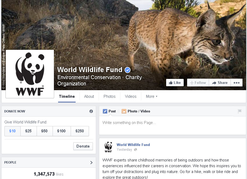 60 MustFollow Facebook Pages for NonProfits & Charities