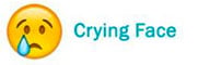 Crying Face emoji