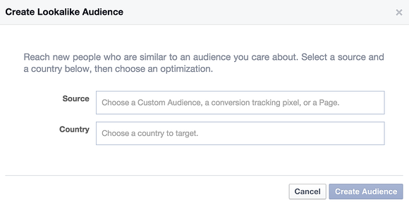 lookalike audiences with facebook ads