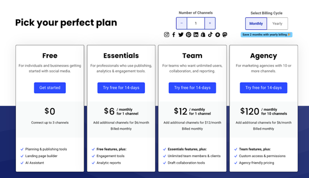 Pricing Buffer