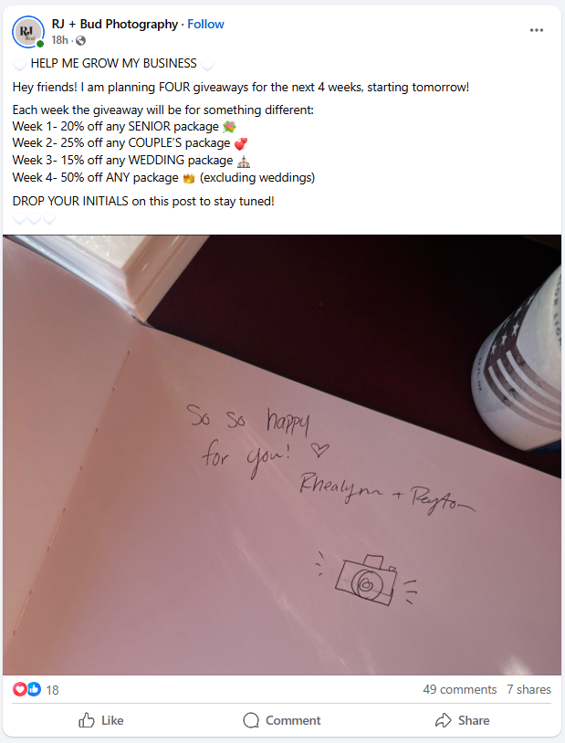 Contest example