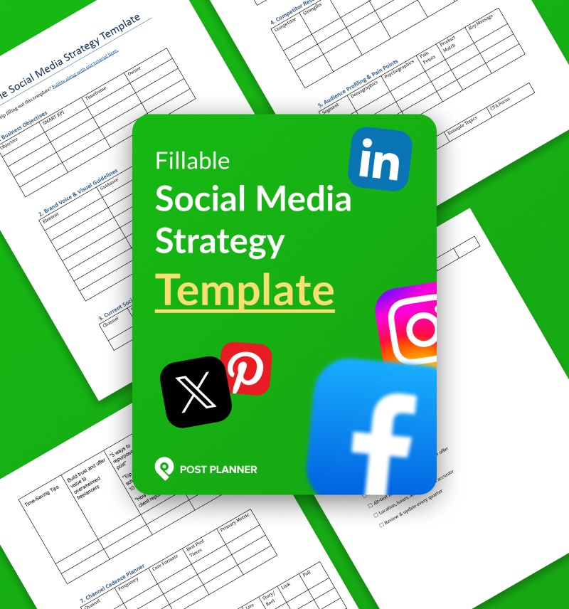 Social Media Strategy Template