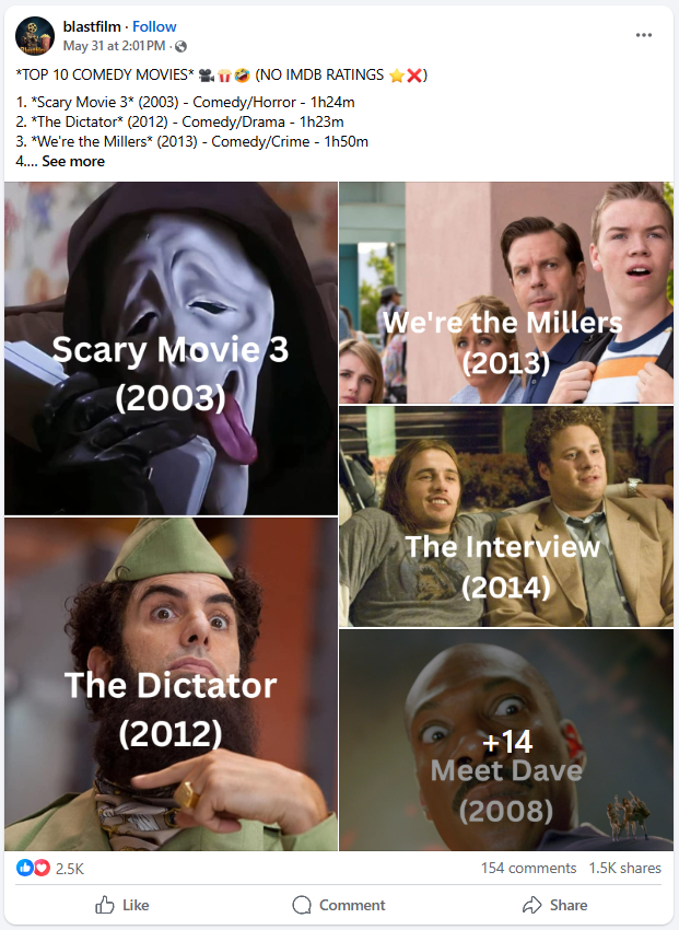 Listicles example