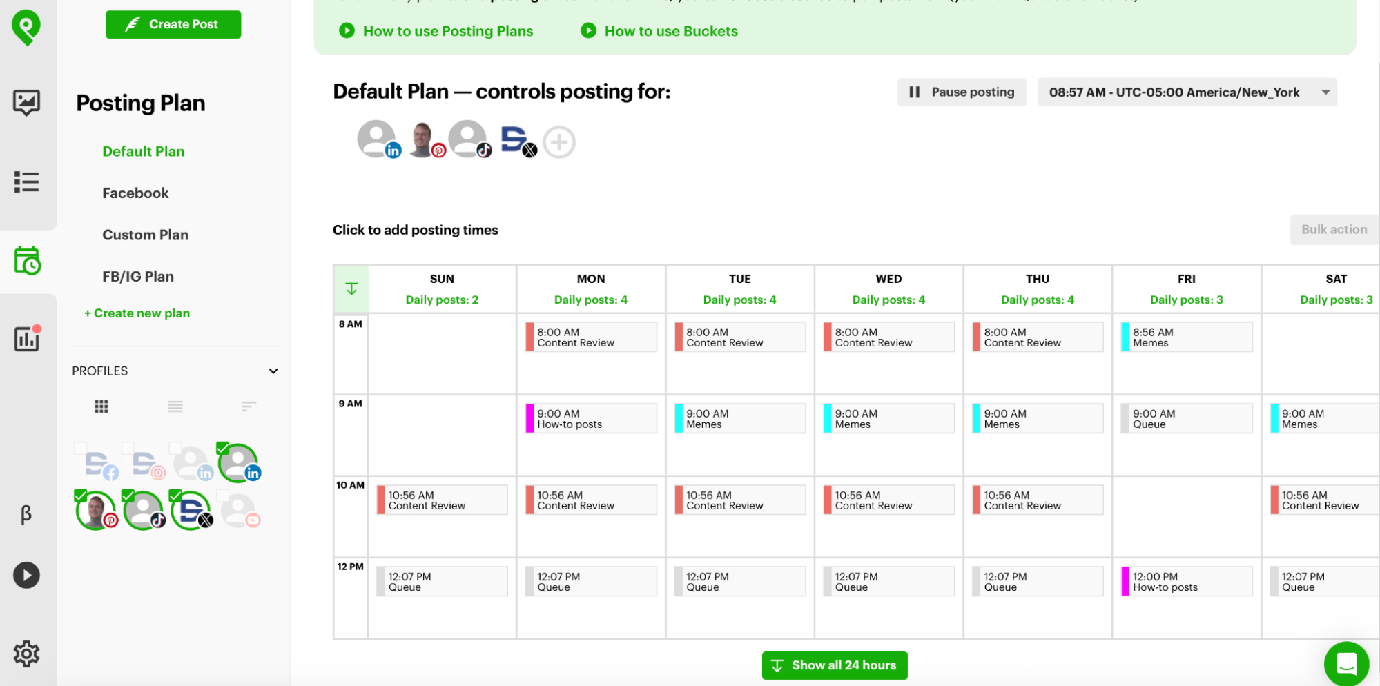 Post Planner Calendar