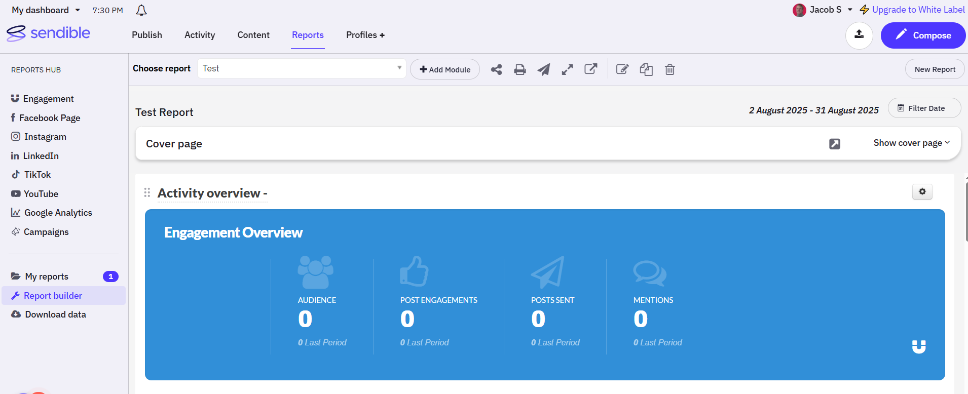 Sendible Reports