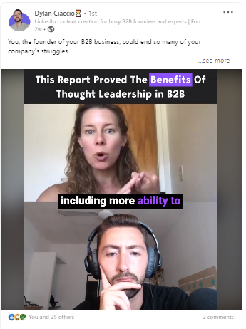 Thoughtleadership from guests