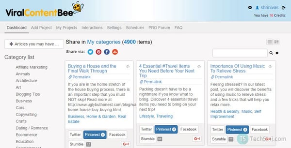 Viral-Content-Bee-Dashboard