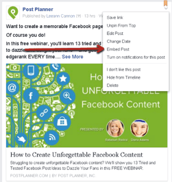 Facebook Embed Code Here's a *FREE* New Way to Get More Likes on Facebook Posts
