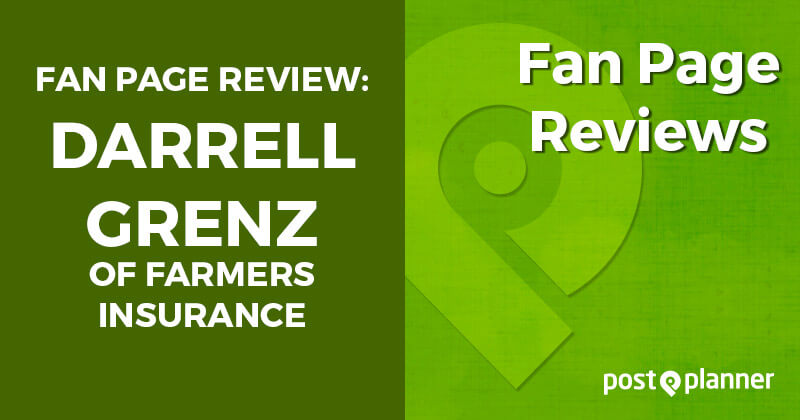 Fan Page Review: Darrell Grenz of Farmers Insurance