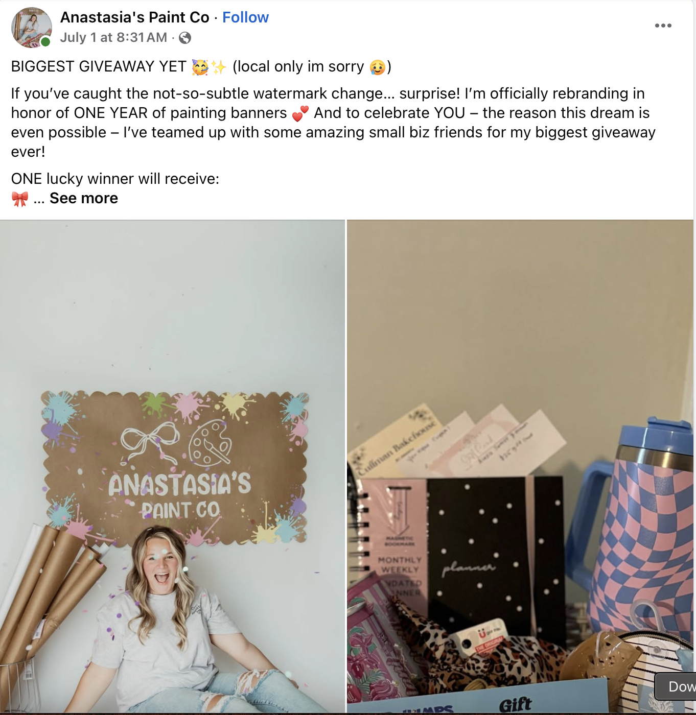 contest or giveaway
