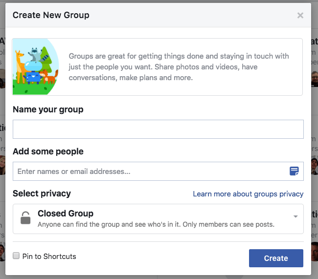 how to create a