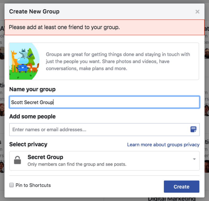 How to Create a Facebook Group