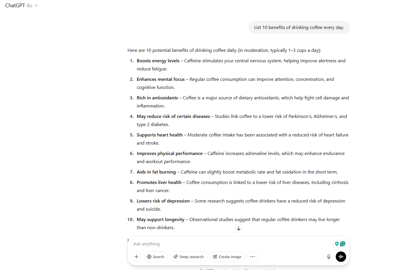Generate lists