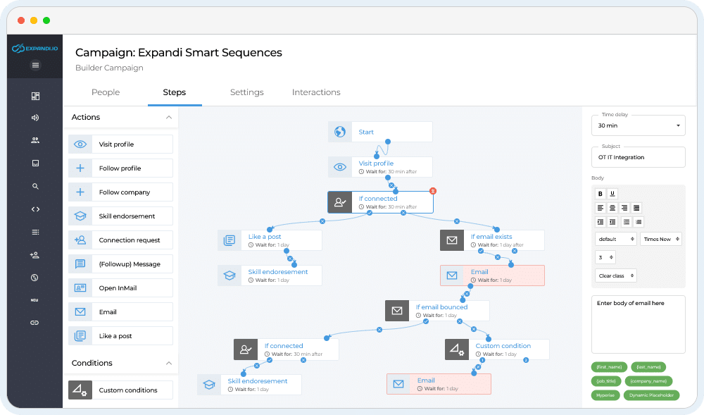 Smart message sequences