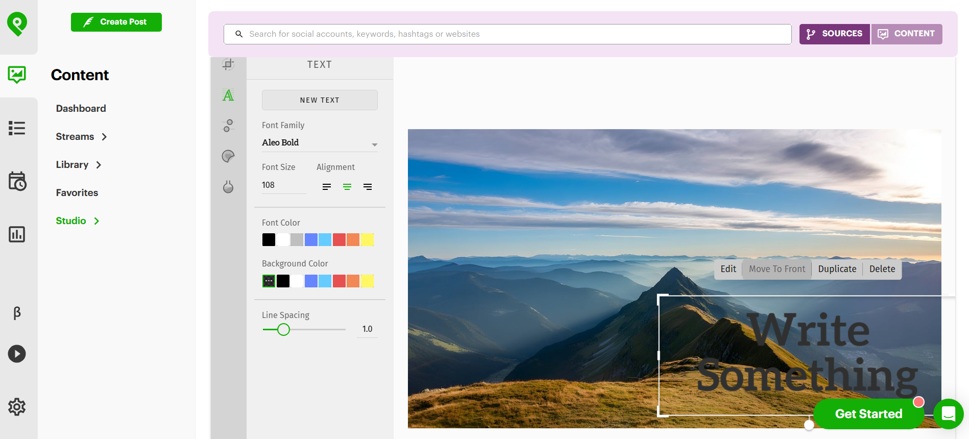 include graphics Post Planner