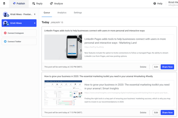 linkedin-automation-tools-buffer-publish
