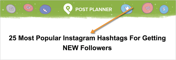 Popular Instagram Hashtags