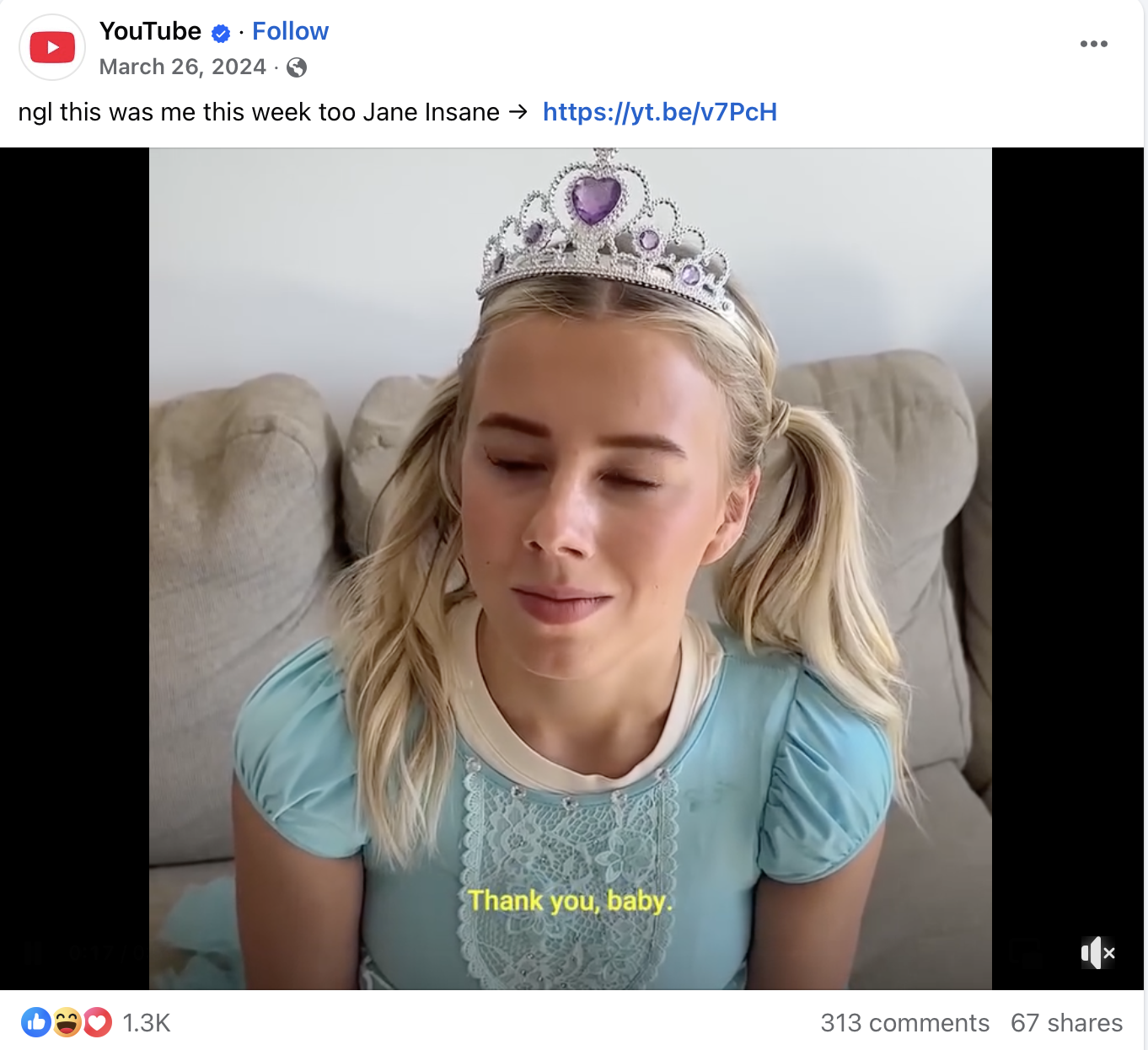 share other social media pages