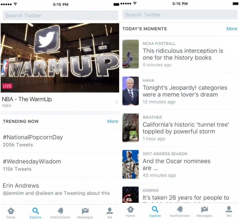 Twitter Replacing Moments With Explore Tab-2