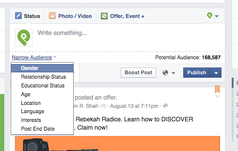 Facebook Engagement Hacks: Targeting 2