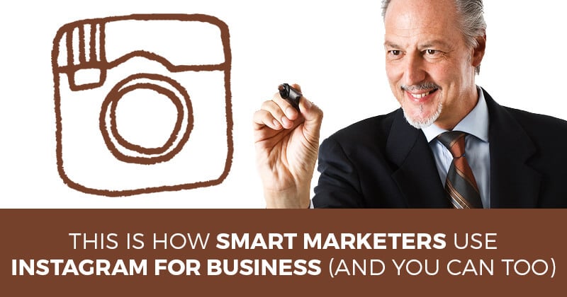 Using Instagram for business - graphic
