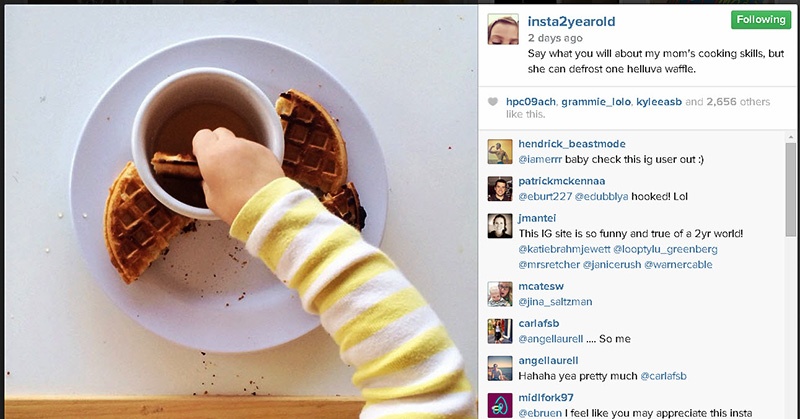 2-Yr-Old Shows How to Get Famous on Instagram (the Kid's Got Skillz!)
