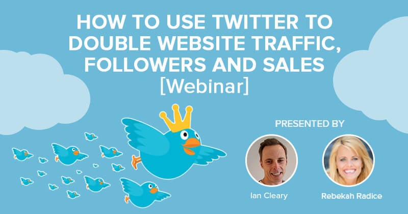 how to use twitter to double website traffic