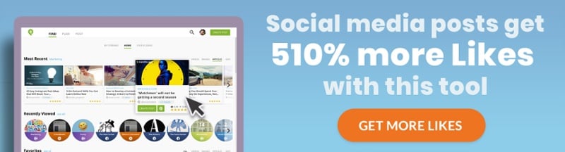 Social media posts get 510% more Likes with this tool