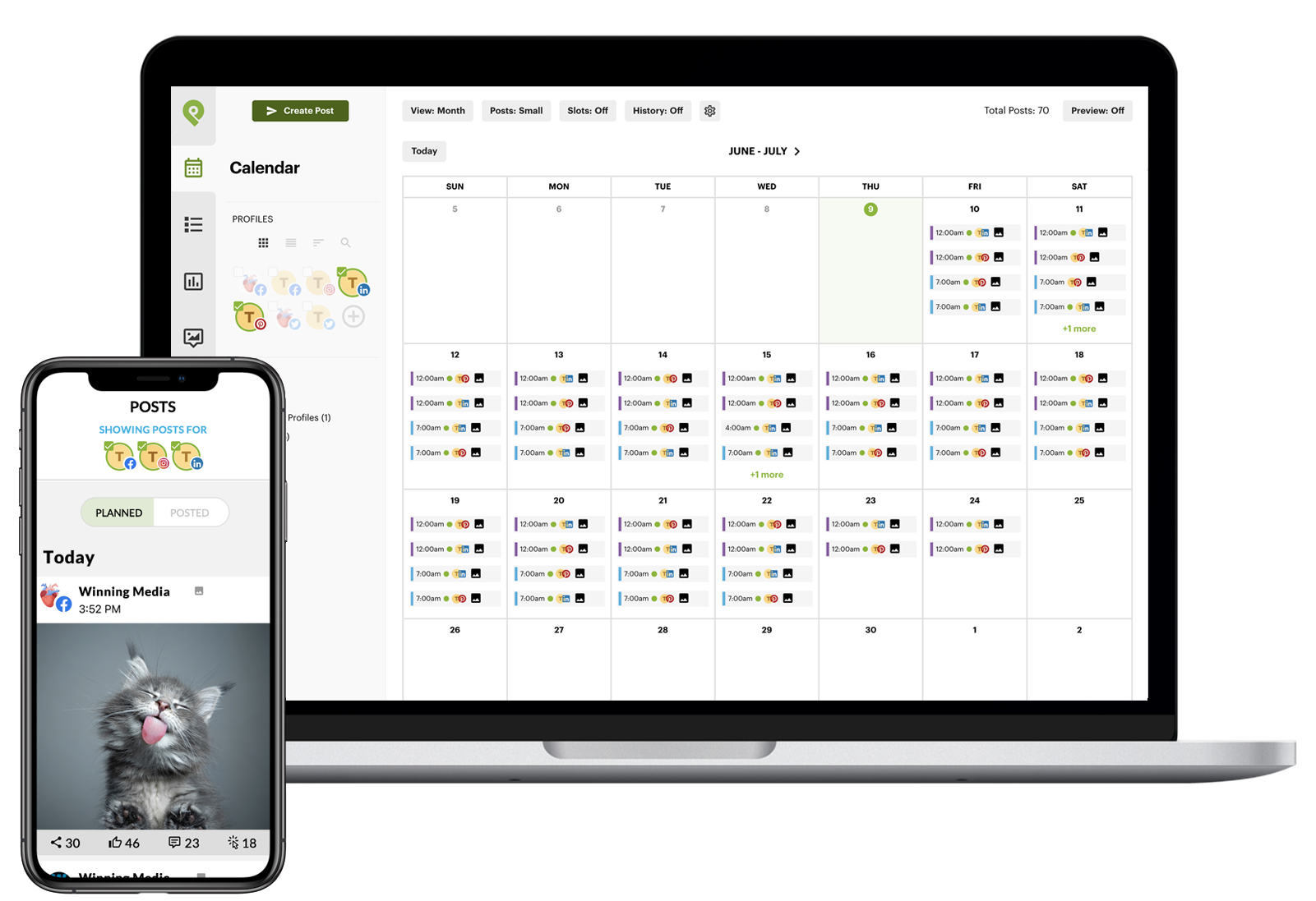 Post Planner Social Media Scheduler built for Engagement